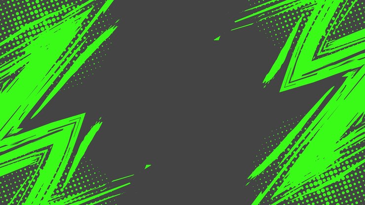 Vektor abstract sports background with green and gray brush texture and halftone effect grunge background for banner or poster design
