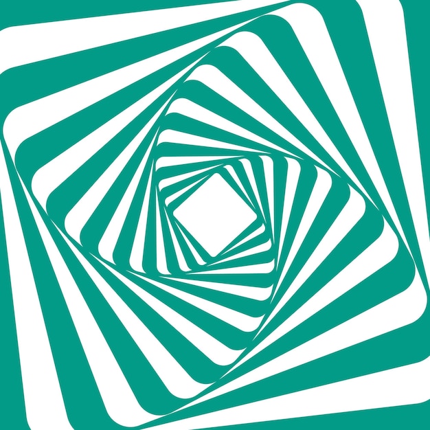 Abstract striped wireframe background with tunnel. Abstract swirl trail or tunnel.