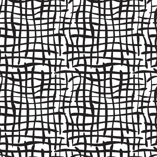 Abstract Stroked Seamless Pattern