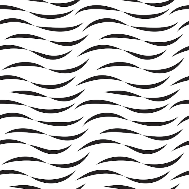 Abstract Stroked Seamless Pattern