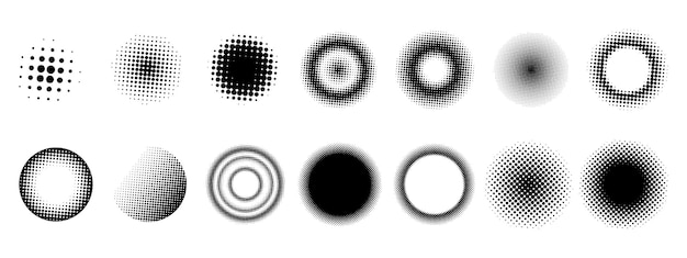 abstract style halftone concept for your graphic design