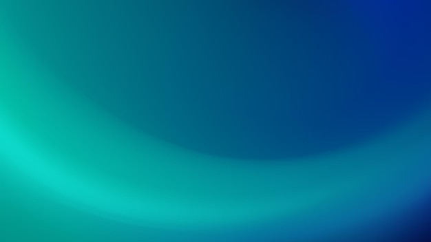 Abstract Teal Blue Gradient Background Smooth Soft Digital Art