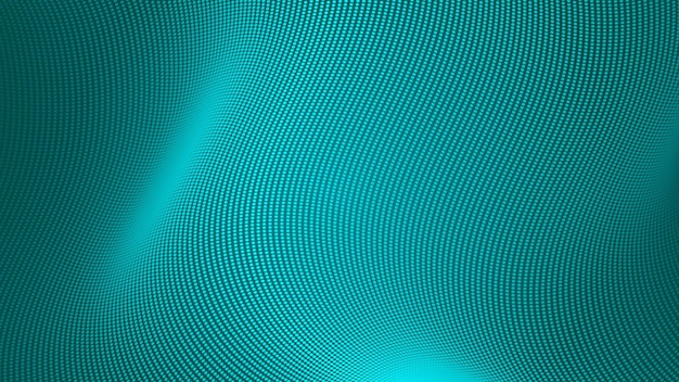 Abstract Teal Curve Background