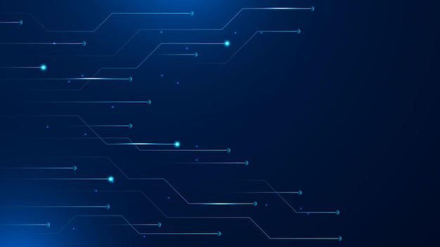 abstract tech background futuristic technology interface with arrows lines waves speed lights motion data concept science element cyberspace shapes and connection lines