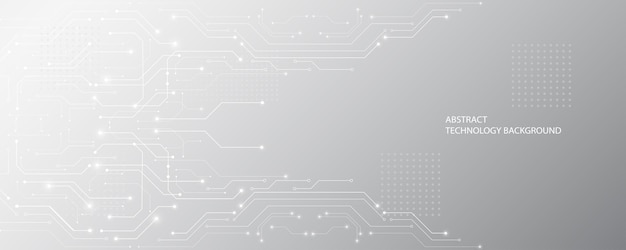 Abstract technology background Illustration Hitech communication concept innovation background