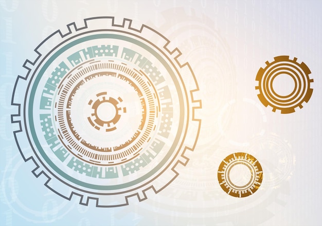 Abstract technology background Vector illustration design