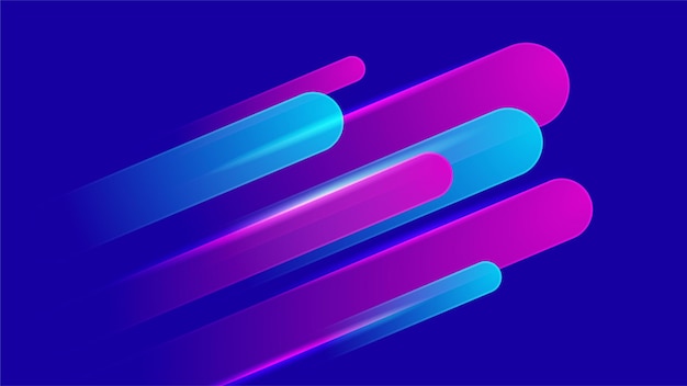 Abstract technology background with blue and pink color gradient Hitech computer digital technology concept Abstract technology communication vector illustration
