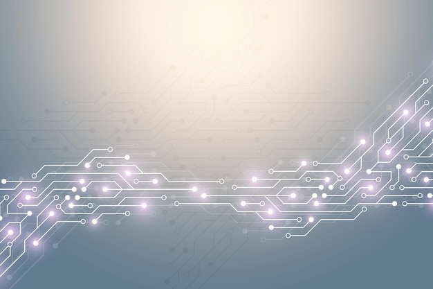 abstract technology background with circuit board texture