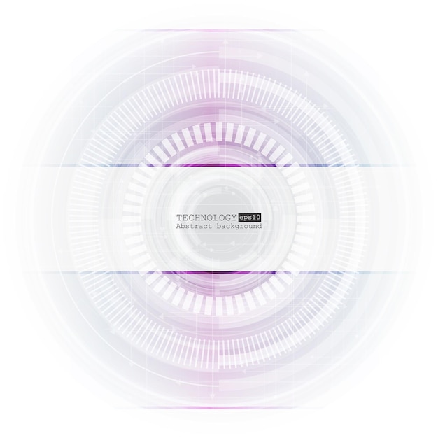 abstract technology background with various technological elements. vector illustration. eps 10