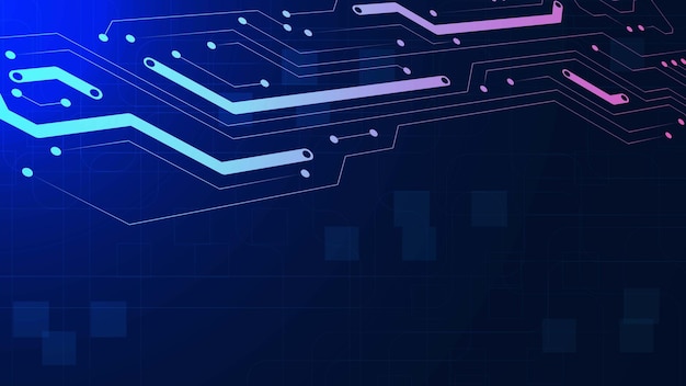abstract technology concept background with circuit board texture vector stock illustration