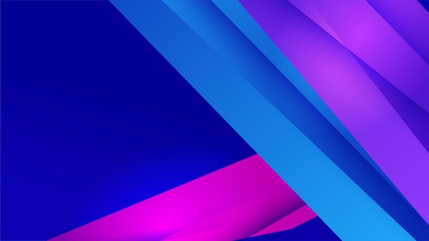 Abstract technology futuristic blue and pink neon color geometric arrows shapes motion background