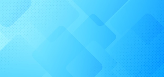 abstract template blue background white squares overlapping with halftone and texture