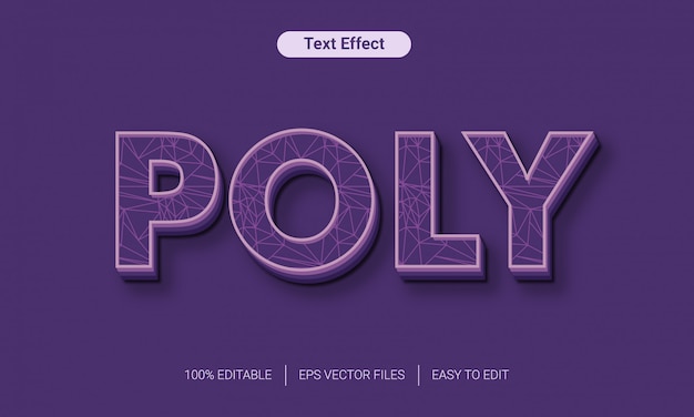 abstract text effect eps vector files with line detail