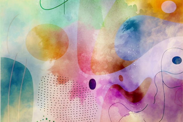 abstract texture vector pattern of cracks watercolor brushstroke as background