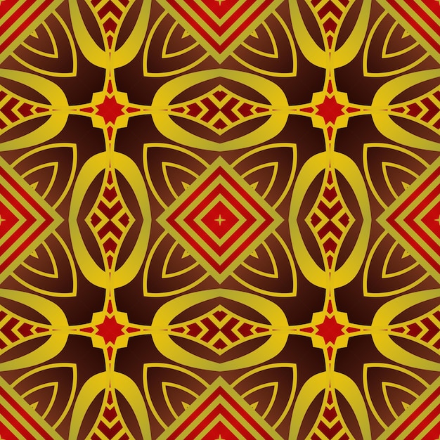 Abstract textured seamless background in brown and golden yellow colors