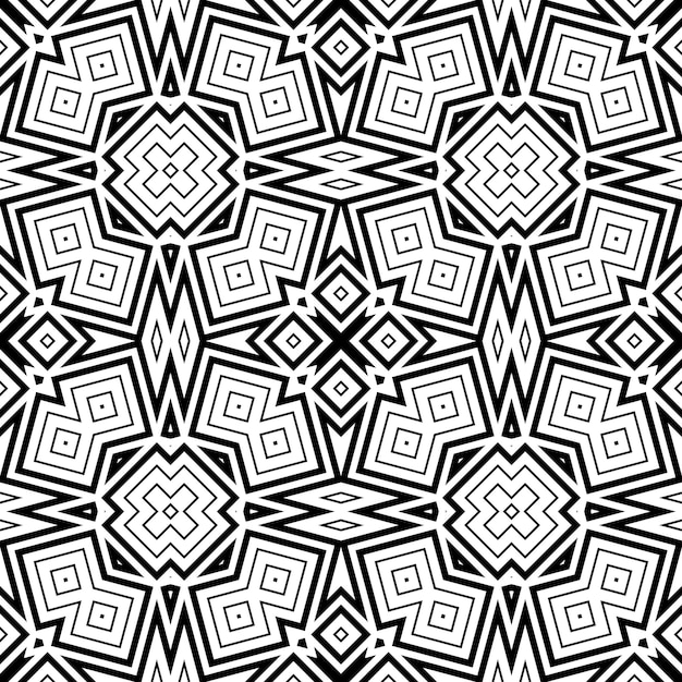 Abstract thin line seamless pattern. Linear ornamental geometric background. Wrapping paper.