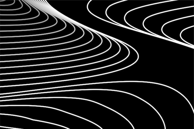 Abstract Topographic Contour Line Pattern background