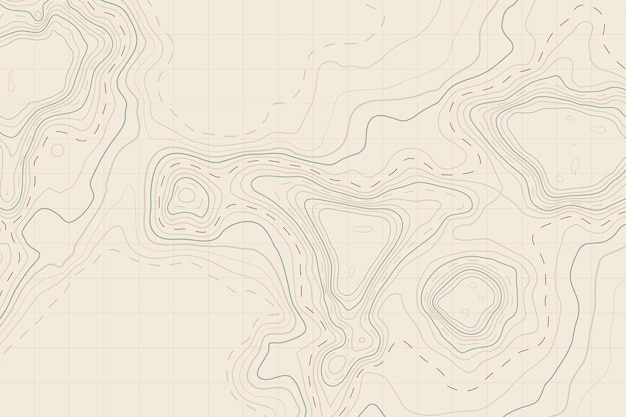 Abstract topography art with curvy contour lines perfect for natureinspired banners and maps