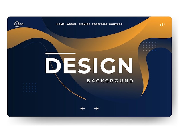 Abstract trendy gradient background vector background