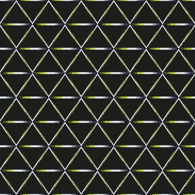 Abstract triangle pattern with grunge effect
