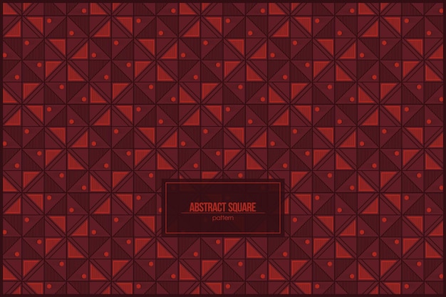 abstract triangle pattern with monochrome dark red style color