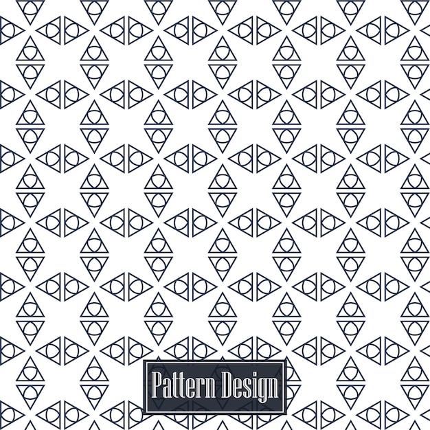 abstract triangle shapes Pattern Template vector