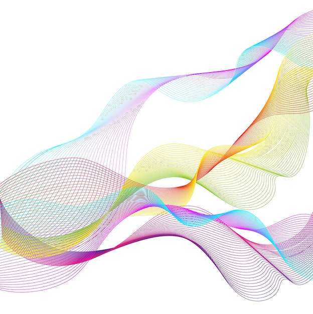 abstract vector background for design abstract vector waves
