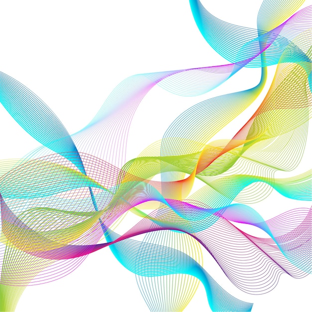 abstract vector background for design abstract vector waves