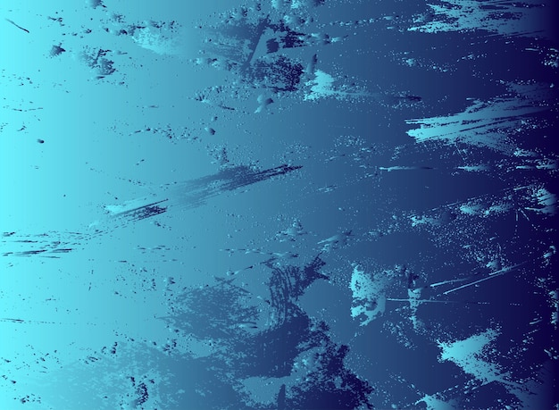 Abstract vector cosmic psychedelic blue and turquoise gradient background Fractal shiny elements