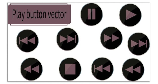 Abstract vector design set