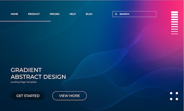 abstract vector gradient background wallpaper design concept