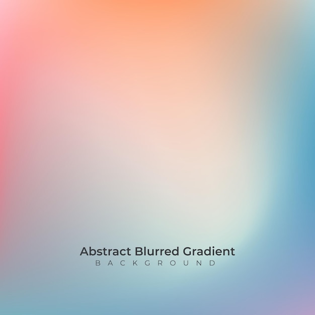abstract vector gradient color background design