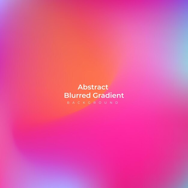 Abstract vector gradient color background design
