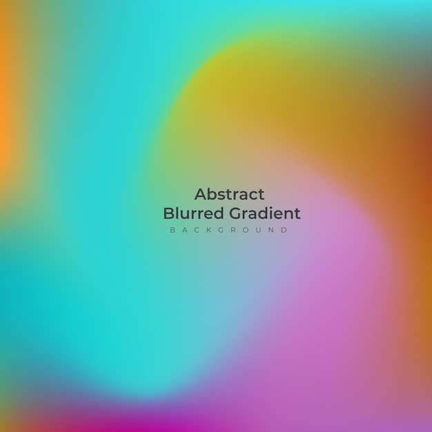 Abstract vector gradient color background design