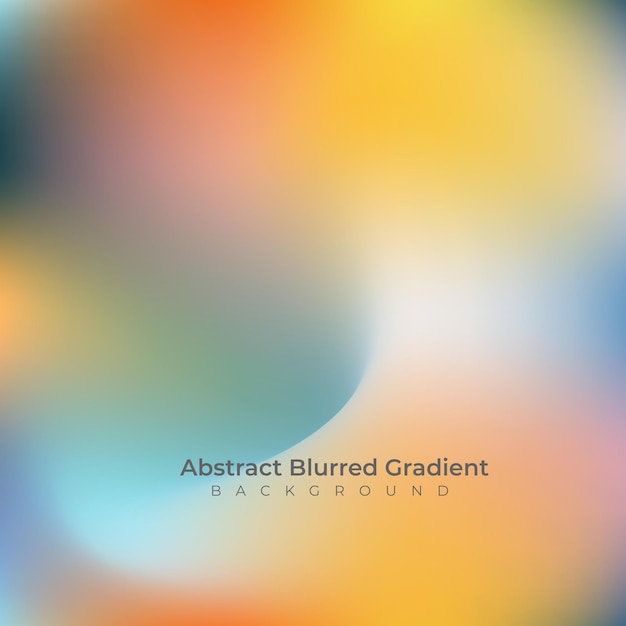 Abstract vector gradient color hologram background design