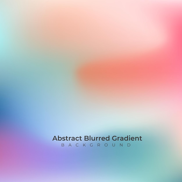 abstract vector gradient color hologram background design