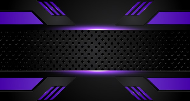 abstract vector graphic brochure design background purple and black.trends 2018