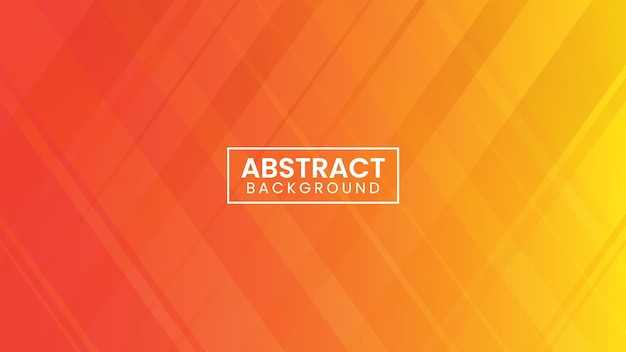 Abstract Vector Orange Background Design Template