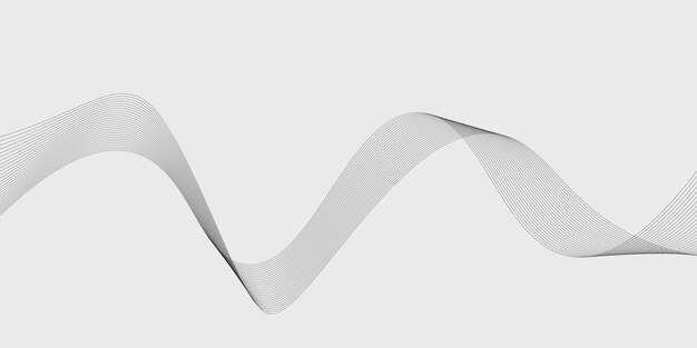 abstract vector waves background wave element for design