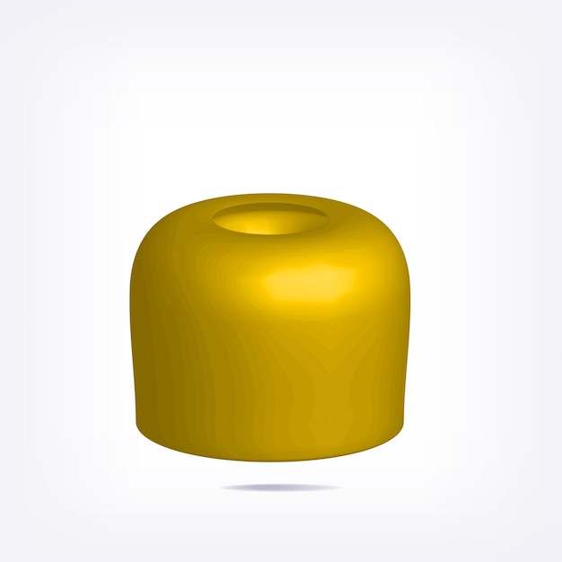 Abstract volumetric shape.