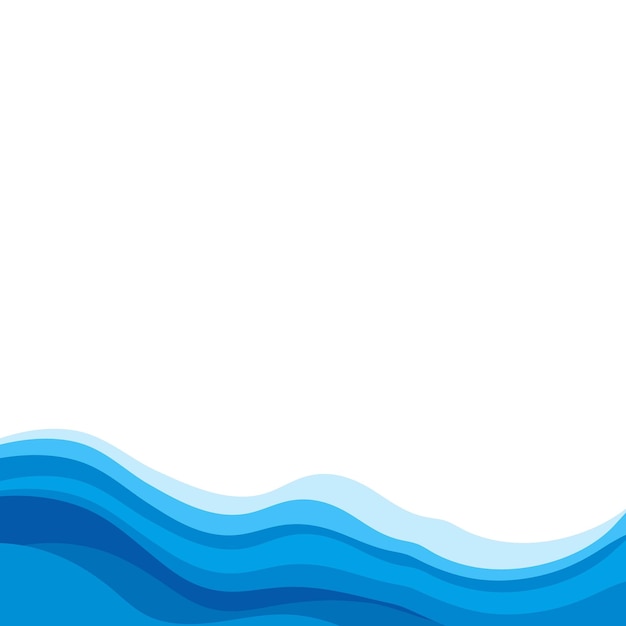 Abstract Water wave design background