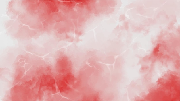 abstract watercolor red background