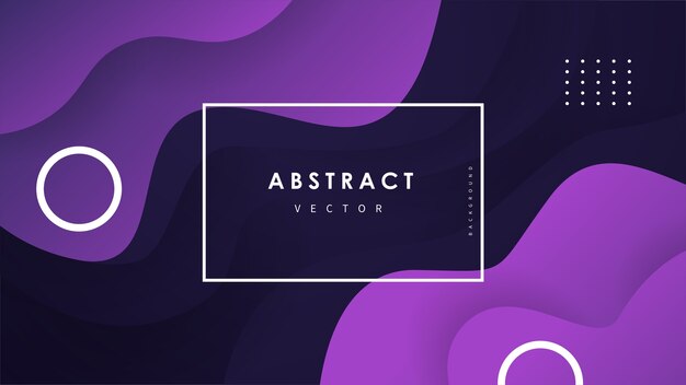 Abstract wave background with colorful shapes 