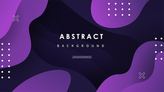 Abstract wave background with colorful shapes 
