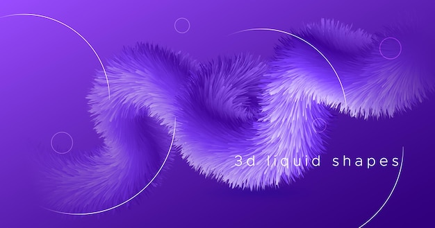 abstract wave background with dynamic liquid shape