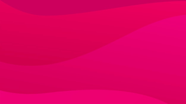abstract wave banner background with red gradient colors vector illustration design