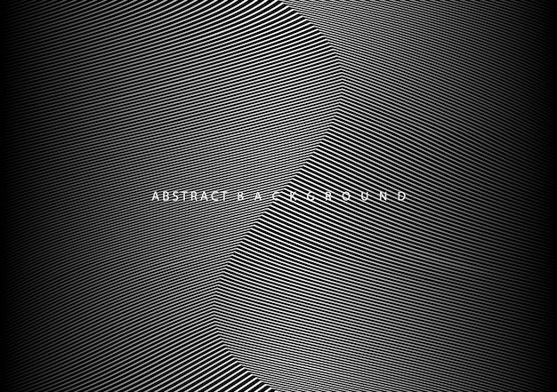 Abstract wave pattern black background