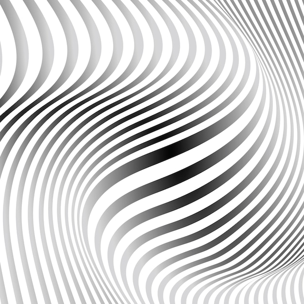 Abstract Wave Pattern Vector