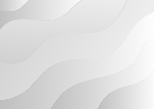 abstract wave white and gray gradient color background shiny lines.