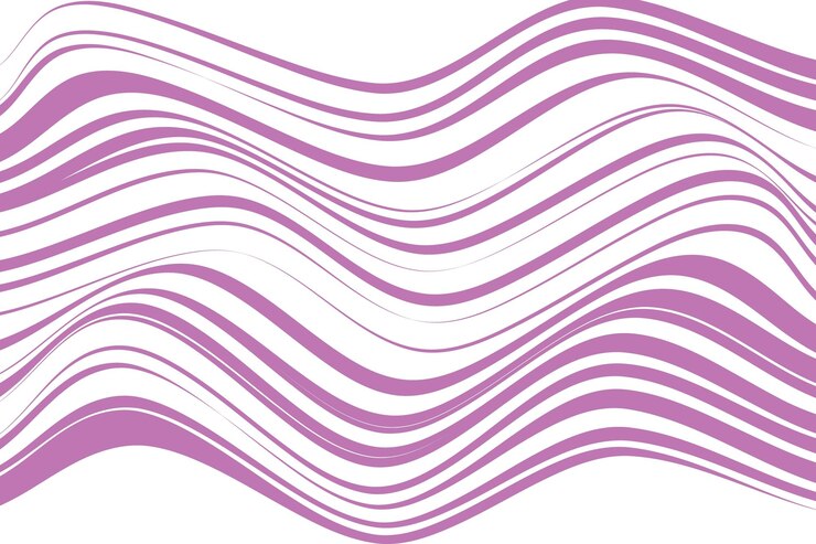 Vektör abstract waveform of purple lines